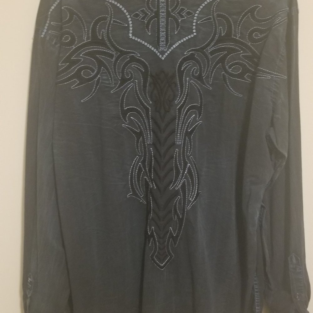 Mens Roar long sleve button down